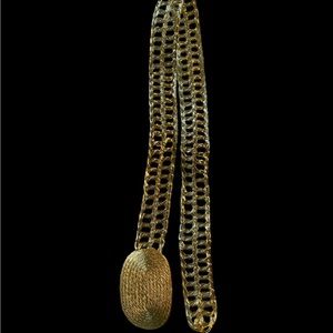 Handmade in Greece Gold Wire Mesh Belt